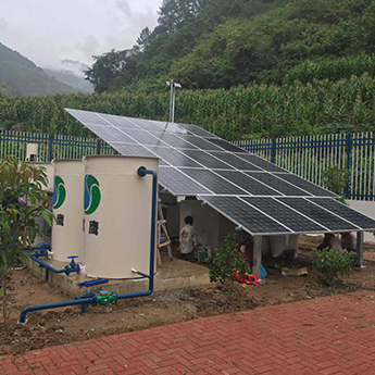 怒江泸水太阳能一体化污水处理系统