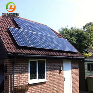 小型发电系统中对太阳能组件的要求